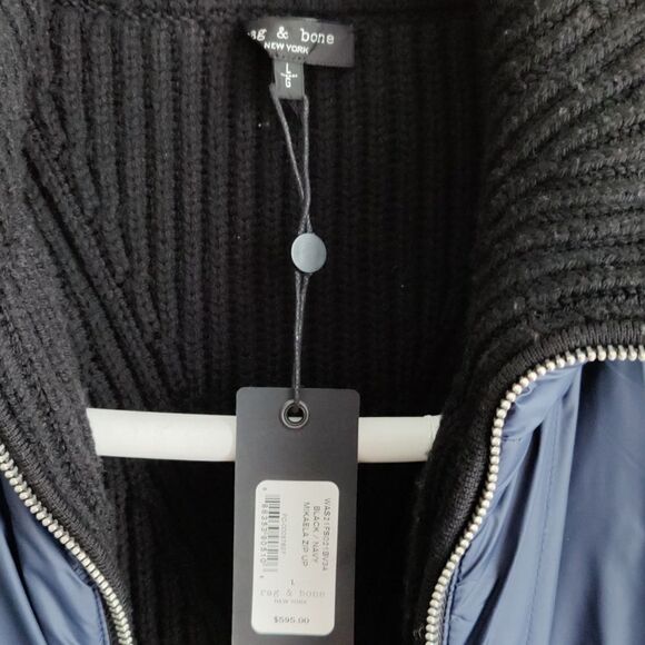 NWT $595 Rag & Bone Mikaela zip up coat - Picture 5 of 14